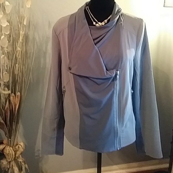 Newport News Jackets & Blazers - Newport News Colorblock Moto Jacket